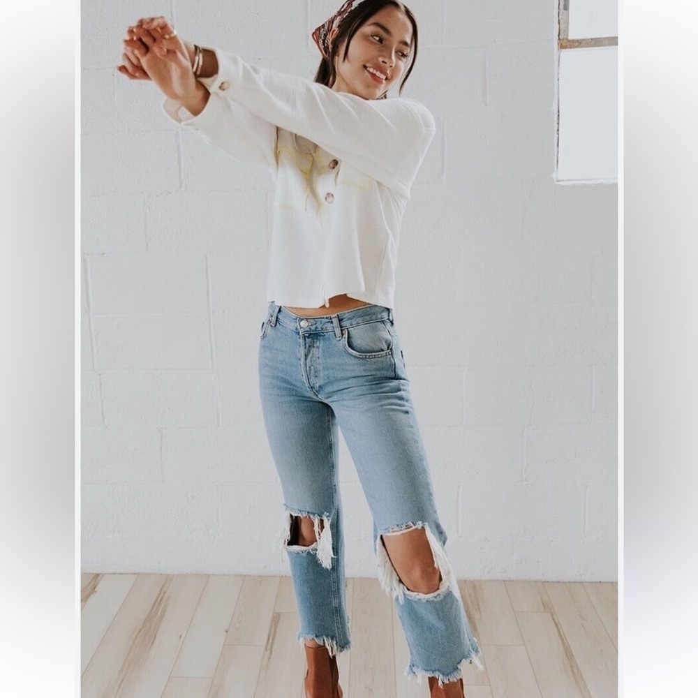Free People - Maggie Jeans Lightwash Denim